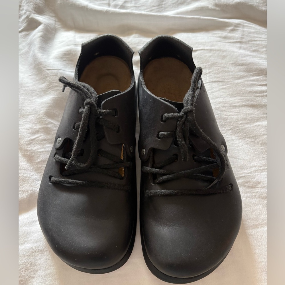 Birkenstocks Montana Oiled Leather Black